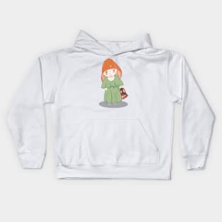 Halloween girl Kids Hoodie